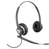 Casti HP Poly EncorePro 720 Binaural Headset +Quick Disconnect EMEA - INTL English Loc Euro plug 8R707AA#ABB