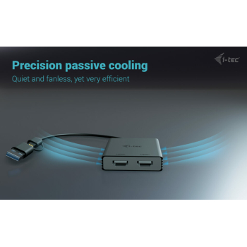 Adaptor I-TEC USB-A/C 2X HDMI ADAPTER/DUAL 4K HDMI VIDEO ADAPTER CADUAL4KHDMI