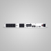 CyberPower UPS CYBER POWER Line Int. cu management, LCD, rack,  600VA/ 360W, AVR, 6 x socket IEC, display LCD, 1 x baterie RBP0019, Backup 4 - 12 min, incarcare 8h, USB, RS232, combo RJ45, GreenPower, serie OR, 