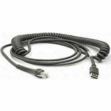Adaptor Datalogic Cable, USB, Type A, Coiled, Power off terminal, 2 Meters, CAB-424E 90A052100