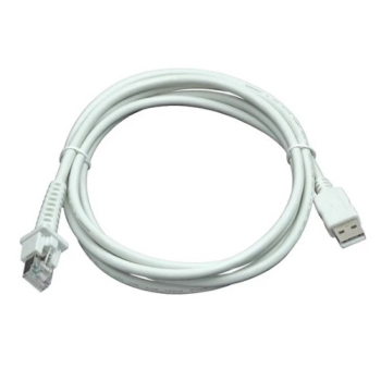 Adaptor Datalogic Cable, USB, Type A, TPUW, Straight, 2M, White 90A052278