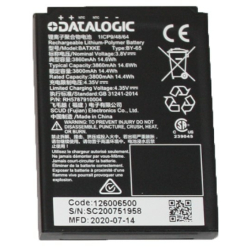Scanner coduri de bare Datalogic MEMOR K SPARE BATTERY 3800 MAH/. 94ACC0311