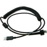 Datalogic Cable CAB-553, USB Type A, Coiled, 2.4 m / 7.8 ft, IP67 