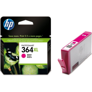 Cartus Cerneala HP Nr. 364XL Magenta Vivera Ink 750 Pagini for PhotoSmart C5380, HP PhotoSmart C6380, HP PhotoSmart D5460, HP PhotoSmart Pro B8550 CB324EE