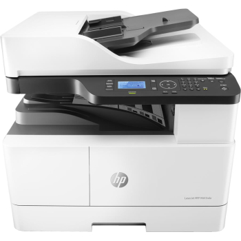 Imprimanta Multifunctional laser Mono HP MFP M443NDa, A3, Functii: Impr.|Scan.|Cop., Viteza de Printare Monocrom: 25ppm, Viteza de printare color: , Conectivitate:Retea, Duplex:Da, ADF:Nu(Timbru Verde 40lei) 8A 