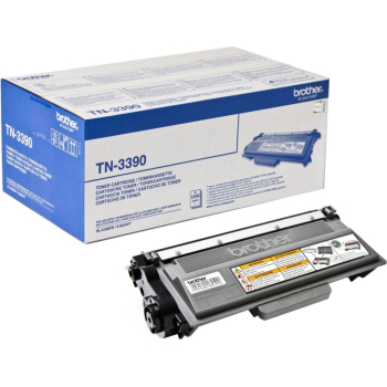 Cartus Toner Brother TN3390 Black 12000 Pagini for HL-5440D, HL-5450DN, HL-5470DW, HL-6180DW