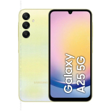 Samsung Smartphone Galaxy A25 256GB 8GB RAM 5G Dual SIM Yellow SM-A256BZYHEUE (timbru verde 0.55 lei) 