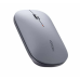 MOUSE Ugreen, MU001 PC sau NB, wireless 2.4GHz, optic, 3/1 butoane/scroll, 4000 dpi, gri 90373 (timbru verde 0.18 lei) - 6957303893737 