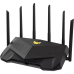 ASUS TUF Gaming AX6000 Dual Band WiFi 6 Gaming Router with dedicated Gaming port Dual 2.5G port AiMesh AiProtection Pro AURA RGB 90IG07X0-MO3C00 (timbru verde 0.8 lei) 