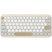Asus AS TASTATURA KW100 WIRELESS OAT MILK 90XB0880-BKB040
