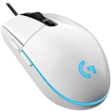 Logitech G203 LIGHTSYNC GAMING MOUSE/WHITE EMEA 910-005797