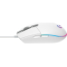 LOGITECH G102 LIGHTSYNC GAMING/MOUSE - WHITE - EER 910-005824