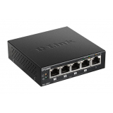 DLINK DGS-1005P/E D-Link 5-Port 10/100/1000Mbps Gigabit PoE+ Switch, 60W power budget