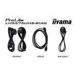 Iiyama LH5575UHS-B1AG 55IN/500CD/M VESA MOUNT (400X400)   