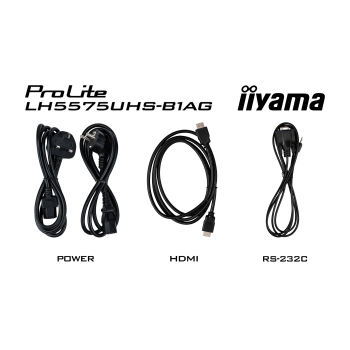 Iiyama LH5575UHS-B1AG 55IN/500CD/M VESA MOUNT (400X400)   