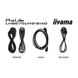 Iiyama LH8675UHS-B1AG 86IN UHD IPS/3840X2160 24/7 500CD ANDROID 11  