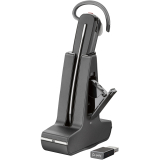 Casti HP Poly Savi 8245 DECT 1880-1900 MHz Headset +USB-A to USB-C Cable +D400 EMEA - INTL English Loc Euro plug 8D3H2AA#ABB