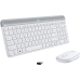 Tastatura Logitech MK470 SLIM WRLS KEYB + MOUSE/OFFWHITE - US INTL - INTNL 920-009205
