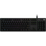 LOGITECH G512 CARBON LIGHTSYNC RGB Mechanical Gaming Keyboard with GX Red switches-CARBON-US INTL-USB-IN, 