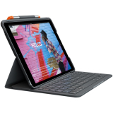 Accesoriu Logitech SLIM FOLIO FOR IPAD 7TH AND 8TH/GENERATION GRAPHITE - UK INTNL 920-009480