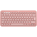 Tastatura LOGITECH Pebble Keys 2 K380s - TONAL ROSE - (US) INTL - BT - N/A - INTNL-973 - UNIVERSAL 920-011853 (timbru verde 0.8 lei) 
