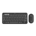 Tastatura KEYBOARD +MOUSE COMBO PEBBLE 2/GRAPHITE 920-012239 LOGITECH 920-012239 (timbru verde 0.8 lei) 
