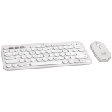Tastatura LOGITECH Pebble 2 Combo - TONAL WHITE - (US) INTL - 2.4GHZ/BT - N/A - INTNL-973 - UNIVERSAL 920-012240 (timbru verde 0.8 lei) 