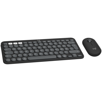Tastatura LOGITECH Pebble 2 Combo for Mac - TONAL GRAPHITE - (US) INTL - BT - N/A - INTNL-973 - MAC 920-012244 (timbru verde 0.8 lei) 