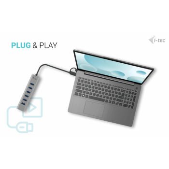 I-TEC USB-C CHARGING HUB 7 PORT/CHARGING METAL HUB 7 PORT C31HUBMETAL703
