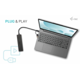 I-TEC USB-C HUB 2+2X USB-C/A/USB-C METAL HUB 2XUSB-C 2XUSB-A C31HUBMETAL2A2C
