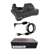 Docking Station Zebra EVM TC73/TC78 ETHERNET 1-SLOT AND SPARE BATTERY CHARGING CRADLE. WITH SHIM AND POWER SUPPLY. COUNTRY SPECIFIC AC LINE CORD SOLD SEPERATELY CRD-NGTC7-2SE1B