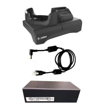 Docking Station Zebra EVM TC73/TC78 ETHERNET 1-SLOT AND SPARE BATTERY CHARGING CRADLE. WITH SHIM AND POWER SUPPLY. COUNTRY SPECIFIC AC LINE CORD SOLD SEPERATELY CRD-NGTC7-2SE1B