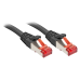 Cablu Lindy 1m Cat.6 S/FTP Network Black