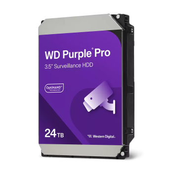 Western Digital 24TB PURPLE PRO 512MB 3.5IN/SATA 6GB/S 7200RPM WD240PURP