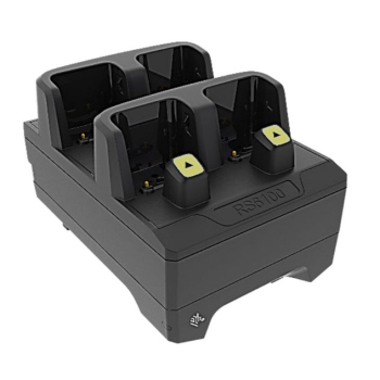 Docking Station Zebra EVM RS5100/RS6100 2 Bay Charger. Req. PWR-WUA5V12W0US and CBL-TC5X-USBC2A-01. CRD-RS5X6-2SCHG-01