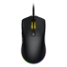 Mouse cu fir Hator Pulsar 3, negru