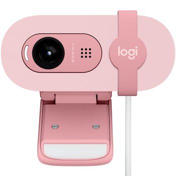 Camera Web Logitech WEBCAM BRIO 100 FHD WEBCAM ROSE/ROSE USB-EMEA28-935 WEBCAM 960-001623