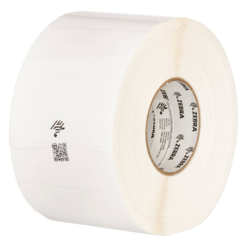 Zebra LABEL, POLYETHYLENE, 148X210MM; THERMAL TRANSFER, POLYE 3100T GLOSS, PERMANENT ADHESIVE, 76MM CORE 3011714