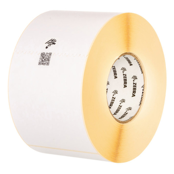 Zebra Label, Paper, 102x152mm; Thermal Transfer, Z-Perform 1000T, Uncoated, Permanent Adhesive, 76mm Core 76180