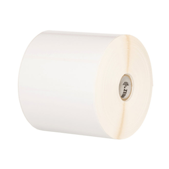 Zebra Label, Polyester, 102x76mm; Thermal Transfer, Z-Ultimate 3000T White, Permanent Adhesive, 25mm Core 880261-076D