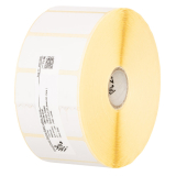 Zebra Label, Paper, 102x38mm; Direct Thermal, Z-Select 2000D, Coated, Permanent Adhesive, 76mm Core, Perforation 800740-155