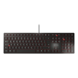 Tastatura CHERRY KC 6000 SLIM BLACK/CORDED KEYBOARD USB GERMAN JK-1600DE-2