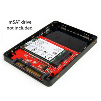 StarTech 2.5 SATA TO MSATA SSD ADAPTER/. SAT2MSAT25