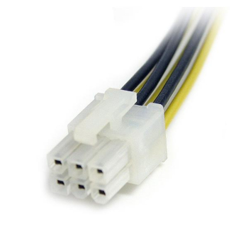 Cablu StarTech 6IN PCIE POWER SPLITTER CABLE/. PCIEXSPLIT6