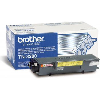 Brother TN-3280 TONER CARTRIDGE BLACK/F/ DCP-8085DN/HL-5340D 8000 PGS TN3280