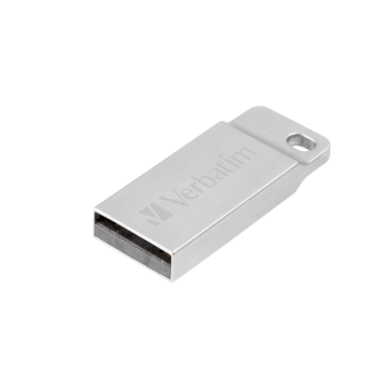 Stick USB MEMORIE USB VERBATIM METAL EXECUTIVE 64GB , USB 2.0, ARGINTIU 98750 (TIMBRU VERDE 0.03 LEI) 