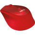 Mouse Logitech M330 SILENT PLUS IN-HOUSE/EMS/EMEA RED RETAIL 2.4GHZ EXCL 910-004911