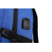 RUCSAC SPACER, pt. notebook de max. 15.6, 2 compartimente, buzunar frontal, buzunar lateral x 2, blocare fermoar, USB 2.0 (M)(pt. acces la Power Bank), Jack 3.5 mm (pt. acces la casti), waterproof,  