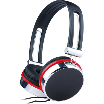 Casti Gembird MHS-903 cu microfon si control de volum black-red