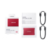 SSD Extern Samsung , 500GB, Rosu, USB 3. MU-PC500R/WW